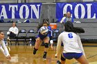 Volleyball vs MHC  Wheaton Women's Volleyball vs Mount Holyoke College. - Photo by Keith Nordstrom : Wheaton, Volleyball
